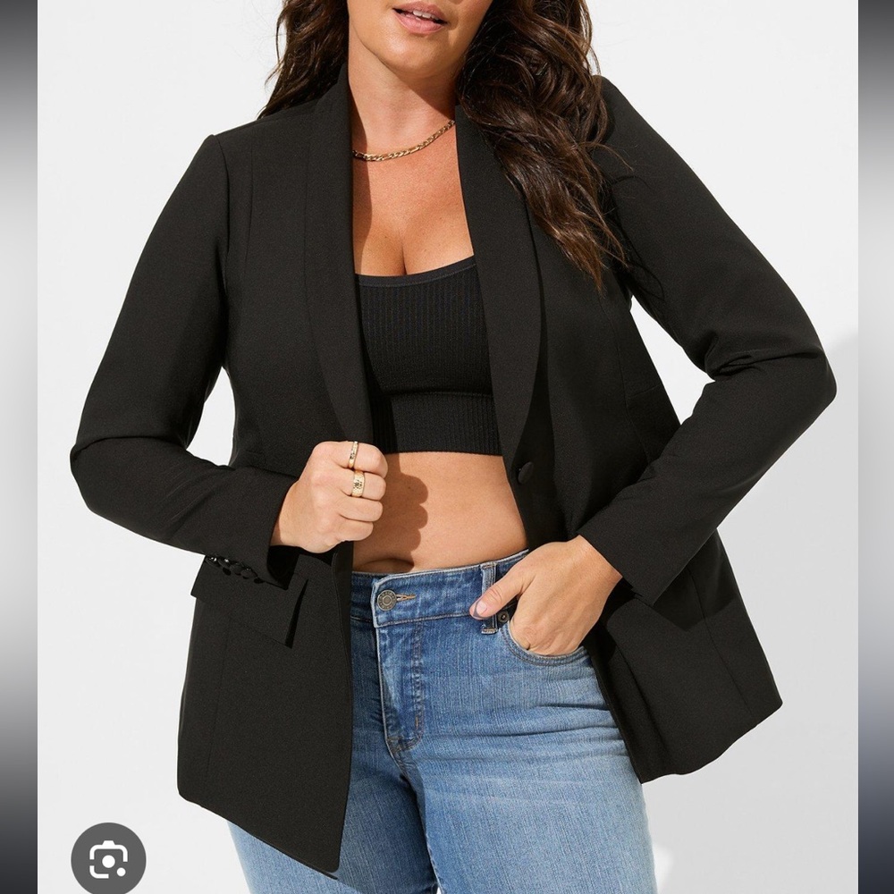 Torrid black blazer